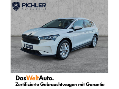 Skoda Enyaq Gebrauchtwagen, Elektro, Weiß, Oberösterreich, ID 1158175