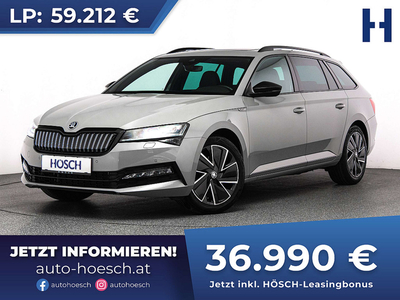 Skoda Superb Combi TSI PHEV SportLine PANO MATRIX -38%