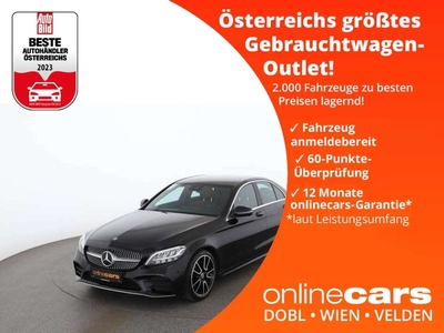 Mercedes-Benz C 160 AMG Line LED AHK NAVI LEDER SITZHZG TEMP