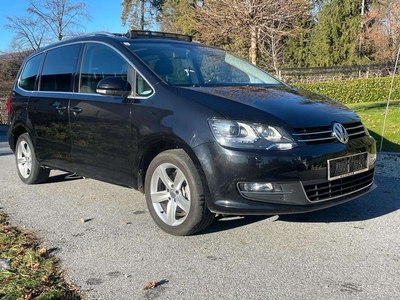 Volkswagen Sharan Highline BMT 4Motion 7 Sitze LED Kindersitze Pano