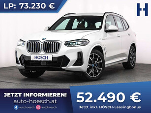 BMW X3 xDrive 30e M-Sport LIVE PROF LEDER 19er ACC