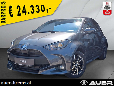 Toyota Yaris Vorführwagen, Elektro/Benzin (Hybrid), Grau, Niederösterreich, ID 1012387