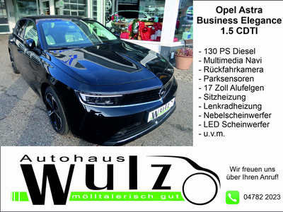 Opel Astra Vorführwagen, Diesel, Schwarz, Kärnten, ID 749910