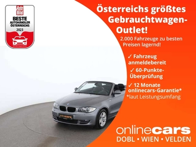 BMW 118 d Cabrio XENON SITZHEIZUNG TEMPOMAT PARKHILFE