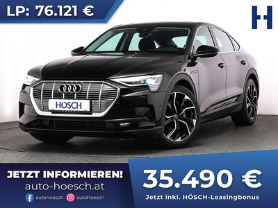 Audi e-tron SB 50 quattro PANO ERSTBESITZ -53%