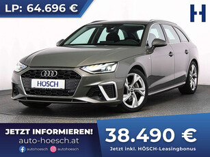 Audi A4 Avant 40 TFSI S-Line LED MMI+ ASSISTENZ -41%