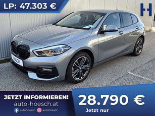 BMW 118 d Sport Line Aut. Navi LED Kamera HiFi++