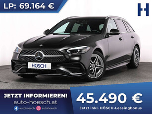 Mercedes-Benz C 220 d T AMG ASSISTENZ WIE NEU -34%