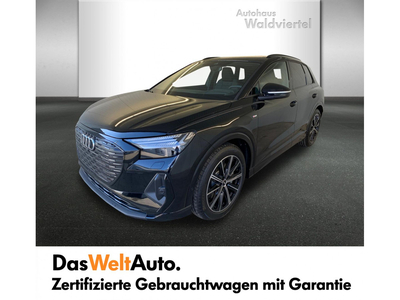 Audi Q4 e-tron Gebrauchtwagen, Elektro, Schwarz, Niederösterreich, ID 829674