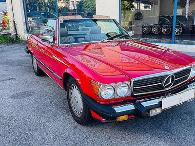 Mercedes SL Oldtimer, Benzin, Rot, Oberösterreich, ID 1148342