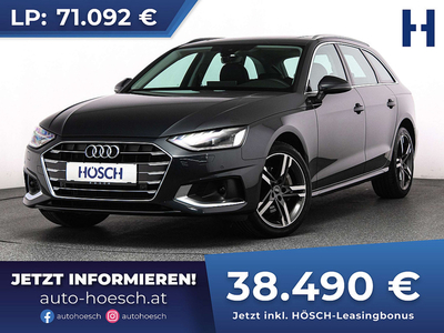 Audi A4 Avant 40 TDI Adv. LEDER PANO MATRIX -45%