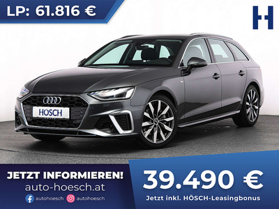 Audi A4 Avant 40 TFSI S-Line MMI+ VIRTUAL ACC -36%