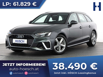 Audi A4 Avant 40 TDI S-Line MMI+ VIRTUAL ACC -35%