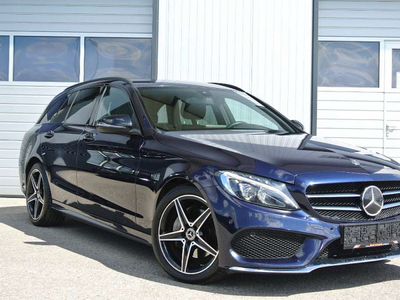 Mercedes-Benz C 220d T Aut. ** AMG-Paket ** Night-Paket * ACC * Leder * Navi * LED-SW *