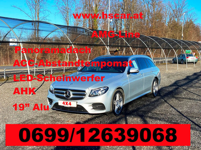 Mercedes-Benz E-Klasse 220 d AMG Line 4Matic-LED-Kamera-ACC-AHK