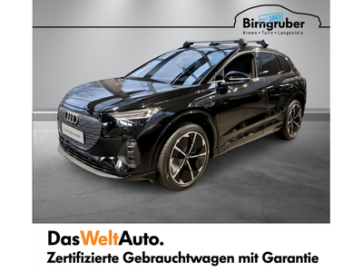 Audi Q4 e-tron Gebrauchtwagen, Elektro, Schwarz, Niederösterreich, ID 1126695