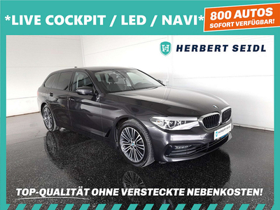 BMW 520 d Touring SPORT SHADOW LINE Aut. *LIVE COCK...