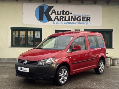 VW Caddy Gebrauchtwagen, Diesel, Rot, Oberösterreich, ID 1121395