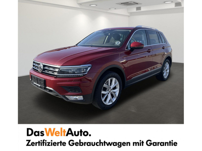 VW Tiguan Gebrauchtwagen, Benzin, Rot, Niederösterreich, ID 1154265