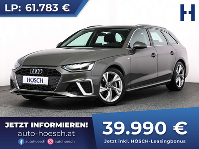 Audi A4 Avant 40 TFSI S-Line NEUWAGENZUSTAND -35%