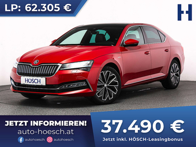 Skoda Superb IV PHEV L&K LEDER PANO DCC MATRIX -40%