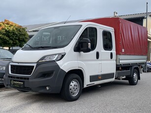 Peugeot Boxer 335 L3 HDi 130 DOKA PRITSCHE mit PLANE AHK