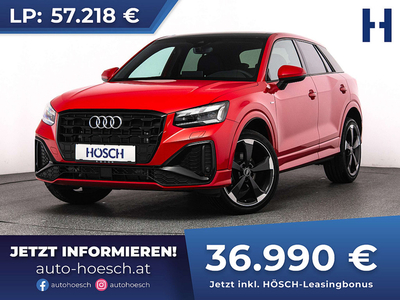 Audi Q2 30 TDI 2xS-Line MMI+ PANO MATRIX 19er -35%