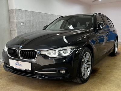 BMW 318d Sport Line ''LED/HSW-Navi-Leder/Sportsitze-Alu