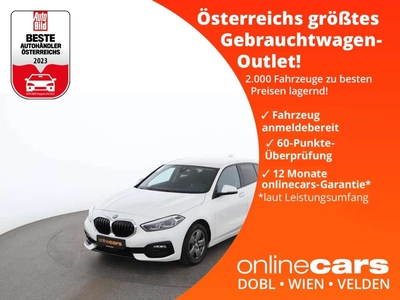 BMW 116 d Sport Line Aut LED LEDER NAVI TEMPOMAT PDC