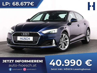 Audi A5 SB 40 TFSI Advanced MATRIX ACC LEDER -40%