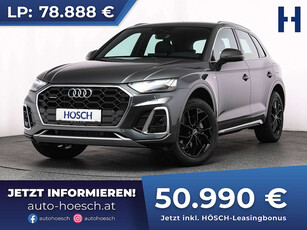 Audi Q5 50 TFSIe quattro 2xS-Line MATRIX ASSISTENZ -35%