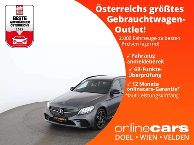 Mercedes-Benz C 200 T d AMG Line Aut LED AHK SKY LEDER NAVI