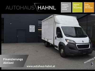 Peugeot Boxer 3500 L3H2 2,2 HDi Planenaufbau + Laderampe