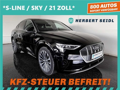 Audi e-tron SB 50 quattro S-LINE *NP € 90.416,- / SKY / 21 ...