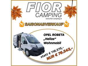 Opel Wohnmobil Robeta Helios 5,99