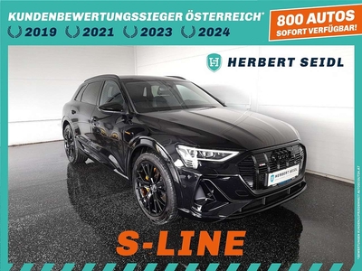 Audi e-tron 50 quattro S-Line Black Edition *WENIG KM / MAT...