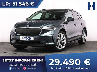 Skoda Enyaq iV 60 LEDER MATRIX ACC R-KAM ERSTBESITZ