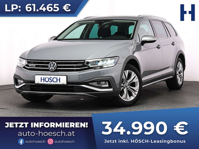 VW Passat 2.0 TDI 4Motion ERSTBESITZ -43%