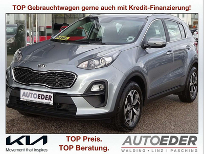 KIA Sportage 1,6 CRDI SCR MHD Silber