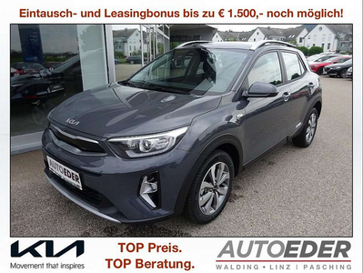 KIA Stonic 1,0 TGDI GPF ISG Silber