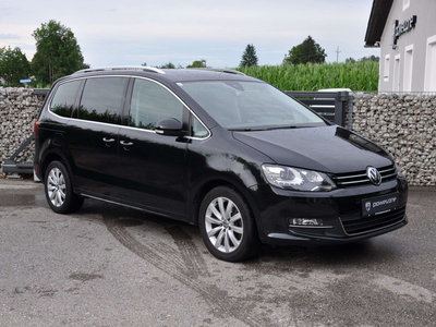 VW Sharan Highline BMT SCR 2,0 TDI 4Motion Panorama Leder