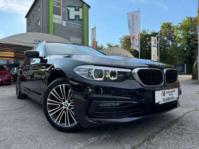 BMW 520 d Touring Aut.+Sport Line+Navi+R-Kamera+Leder+LED