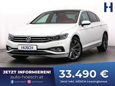 VW Passat Elegance TDI 4M R-LINE IQ PANO AHK ACC