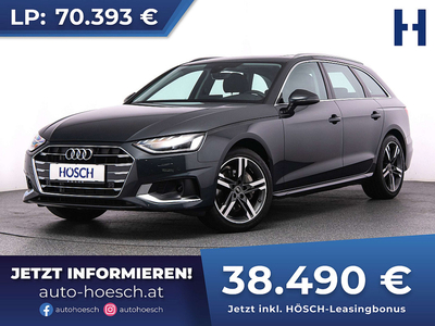 Audi A4 Avant 40 TDI Adv. LEDER PANO MATRIX -43%