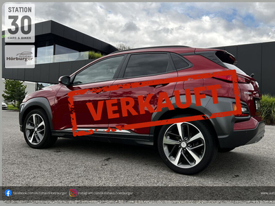 Hyundai Kona Gebrauchtwagen, Benzin, Rot, Vorarlberg, ID 1053413