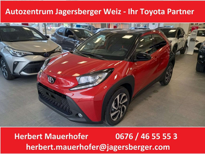 Toyota Aygo Vorführwagen, Benzin, Rot, Steiermark, ID 1131040