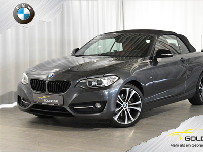 BMW 220i Cabrio Sport Line Aut.