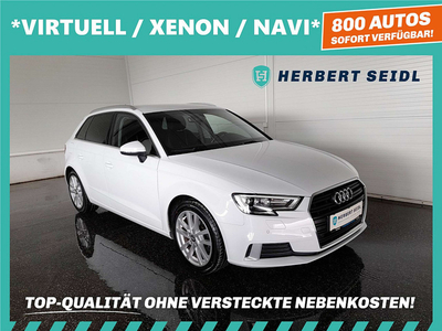 Audi A3 SB 1,6 TDI sport *VIRTUELL / XENON / NAVI / TEM...