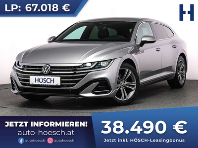 VW Arteon SB 2.0 TDI R-Line IQ-LIGHT AHK ACC -43%