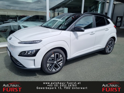 Hyundai Kona Vorführwagen, Elektro, Weiß, Burgenland, ID 1130683